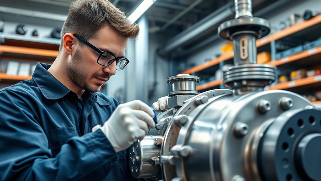 schedule regular valve inspections