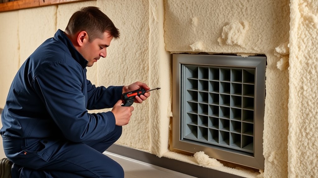 seal leaks and insulate properly