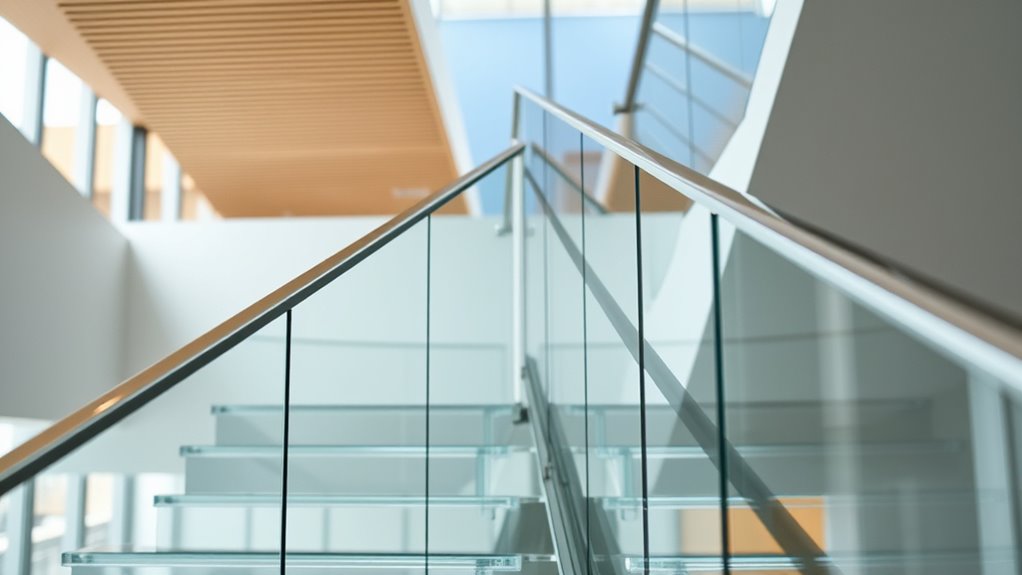 seamless clear glass integration