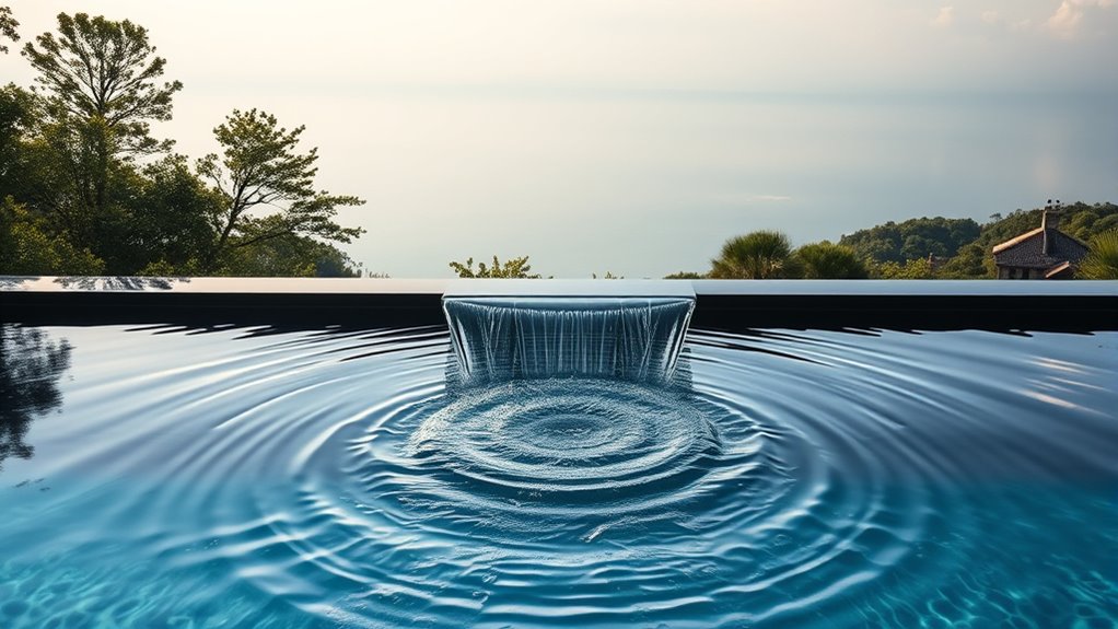 seamless flowing water illusion