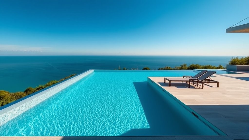 seamless modern water edge