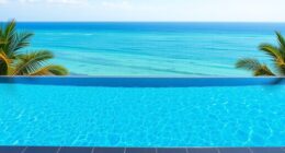 seamless pool edge design