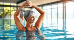 senior pool exercise