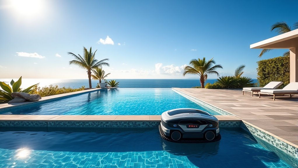 smart infinity pool automation