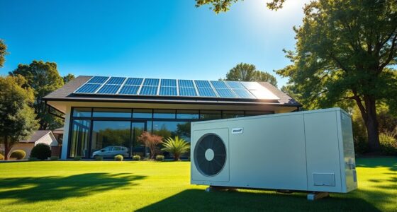 solar and heat pump heating