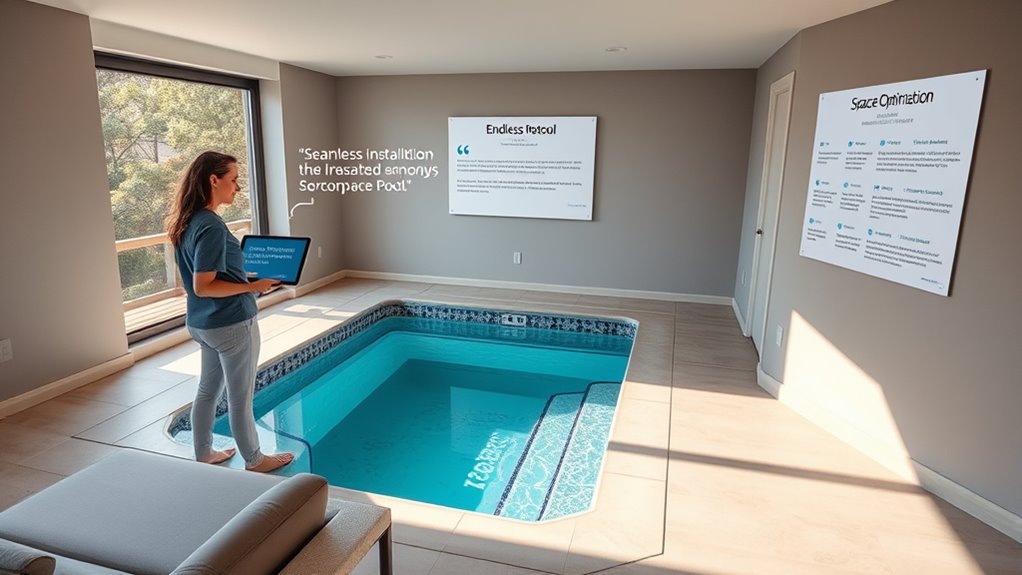 space clearance access setup