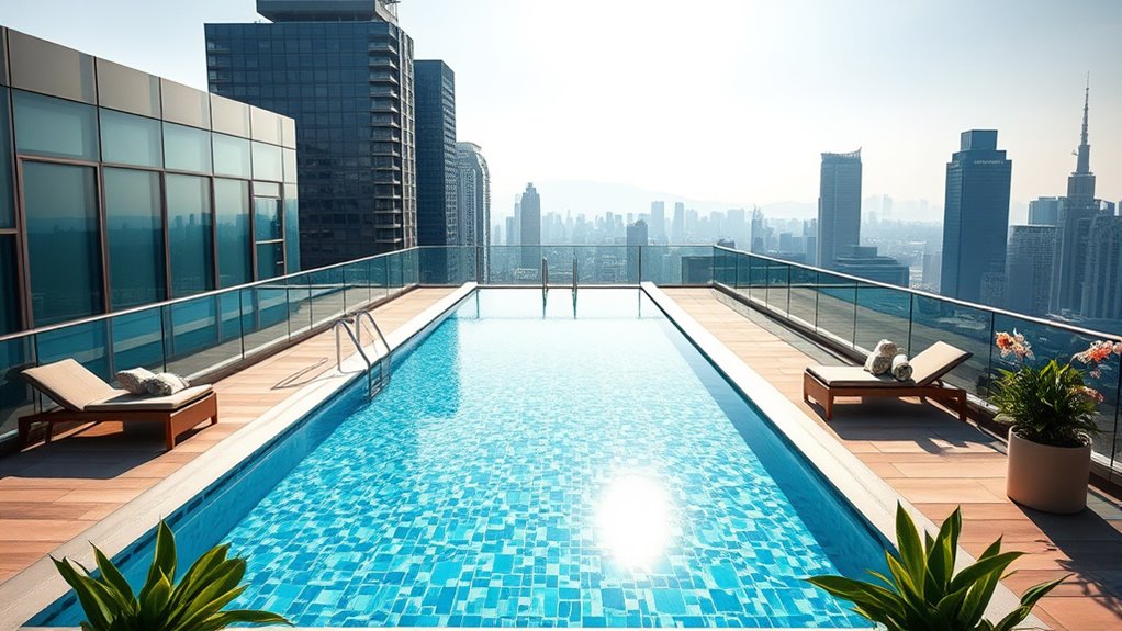 space efficient customizable pool design