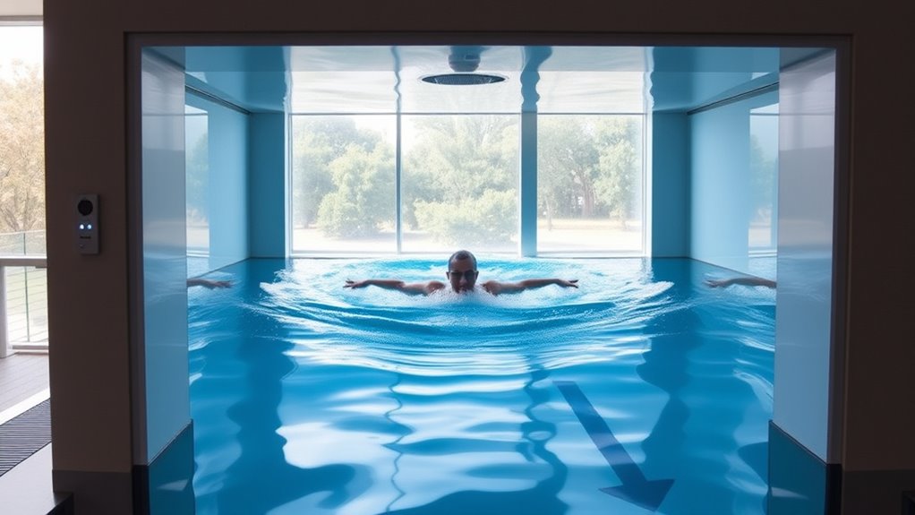 swim in place effortlessly