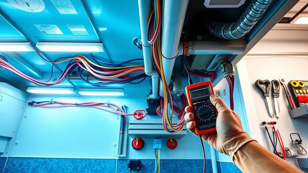 system testing and safety checks