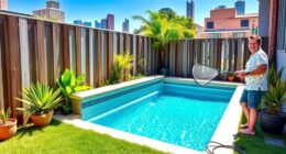 tiny yard endless pool