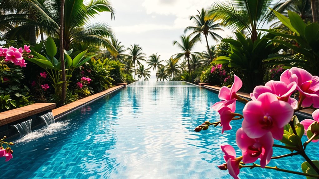 tropical lush natural integration