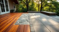 types of decking materials