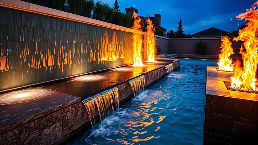 water flows complement fire