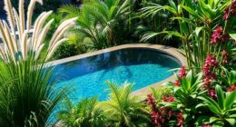 water friendly poolside plants