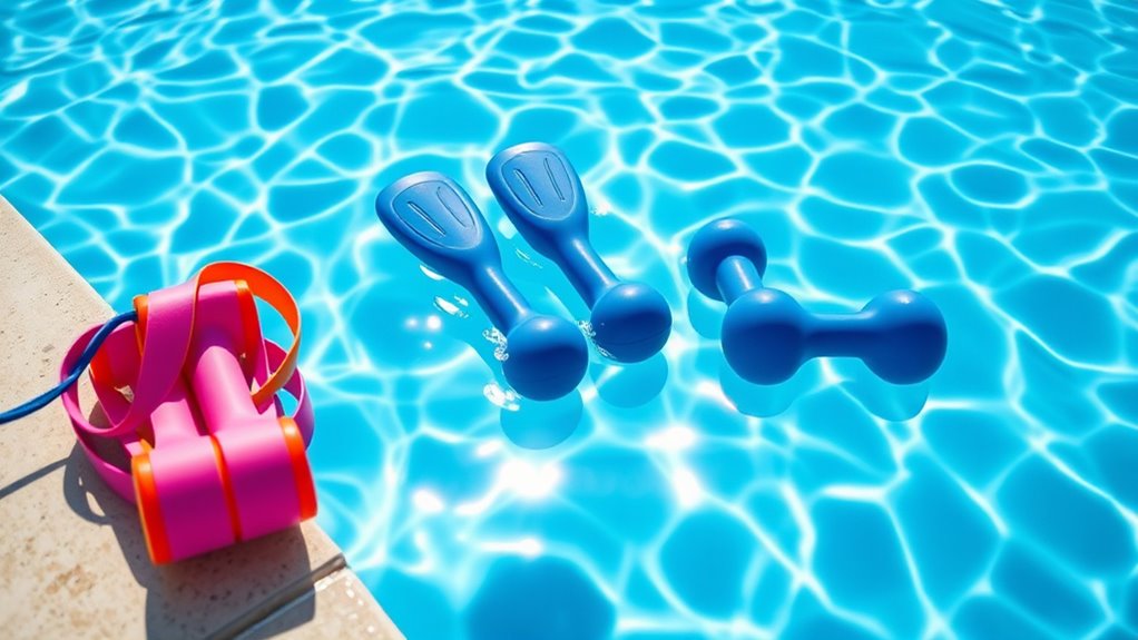 water workout aids enhance strength