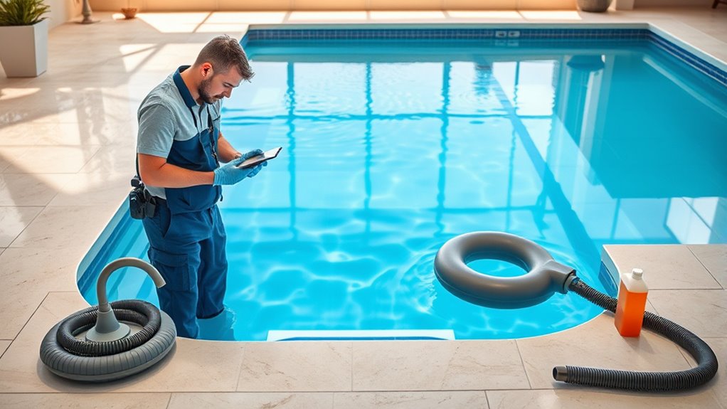 weekly pool maintenance checklist