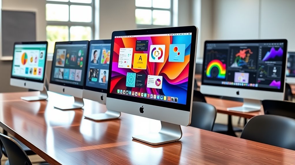 choosing classroom lab imacs