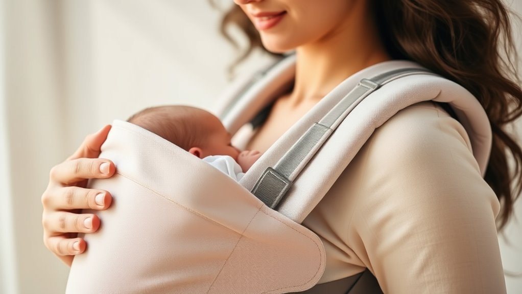 comfortable adjustable breathable carriers