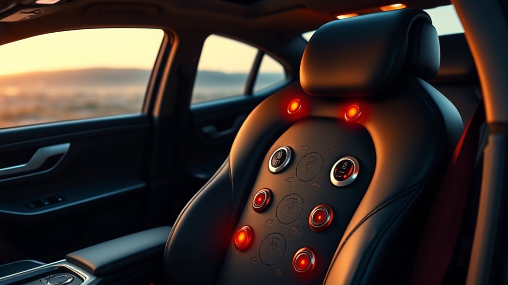 luxury car seat massagers