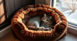 luxury heated pet beds