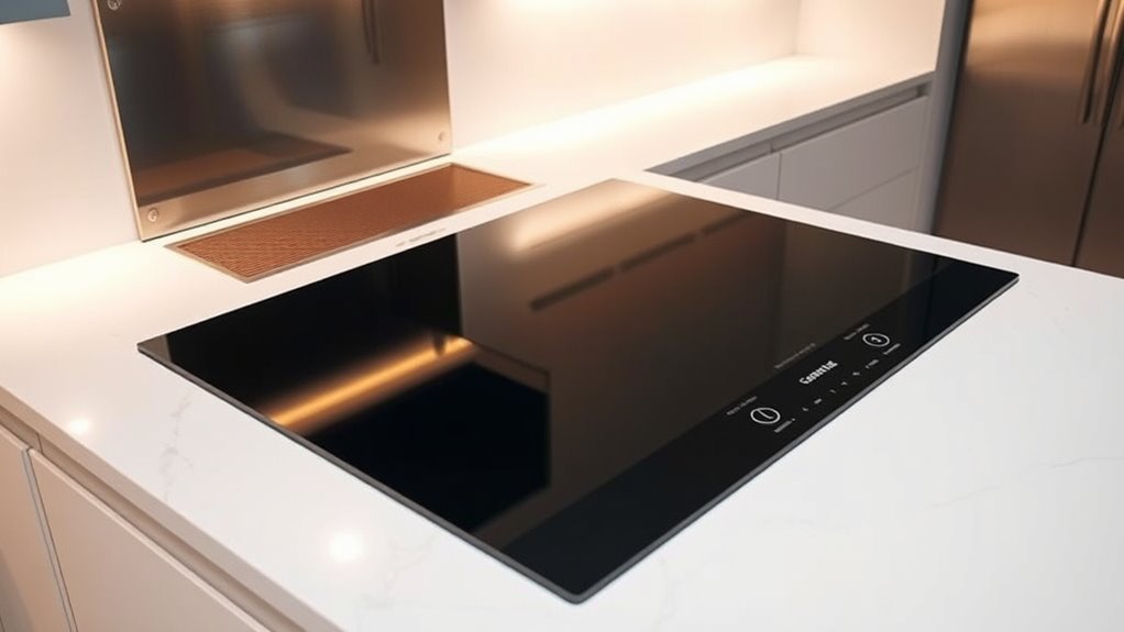 luxury induction cooktops