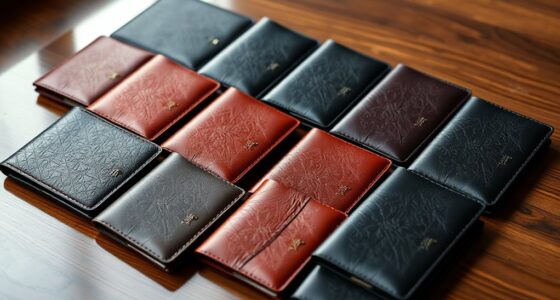 luxury leather passport cases