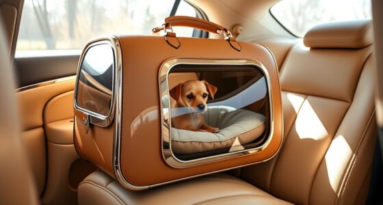 luxury pet travel carriers