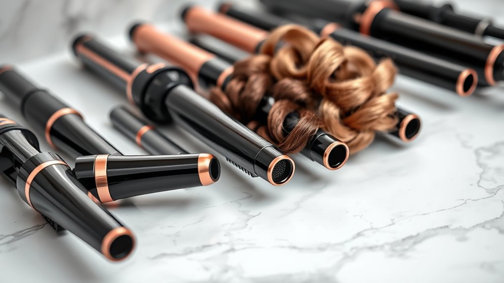 luxury professional curling tools