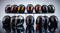 luxury protective motorcycle helmets