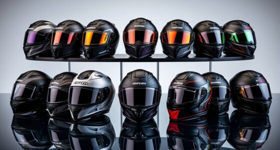 luxury protective motorcycle helmets