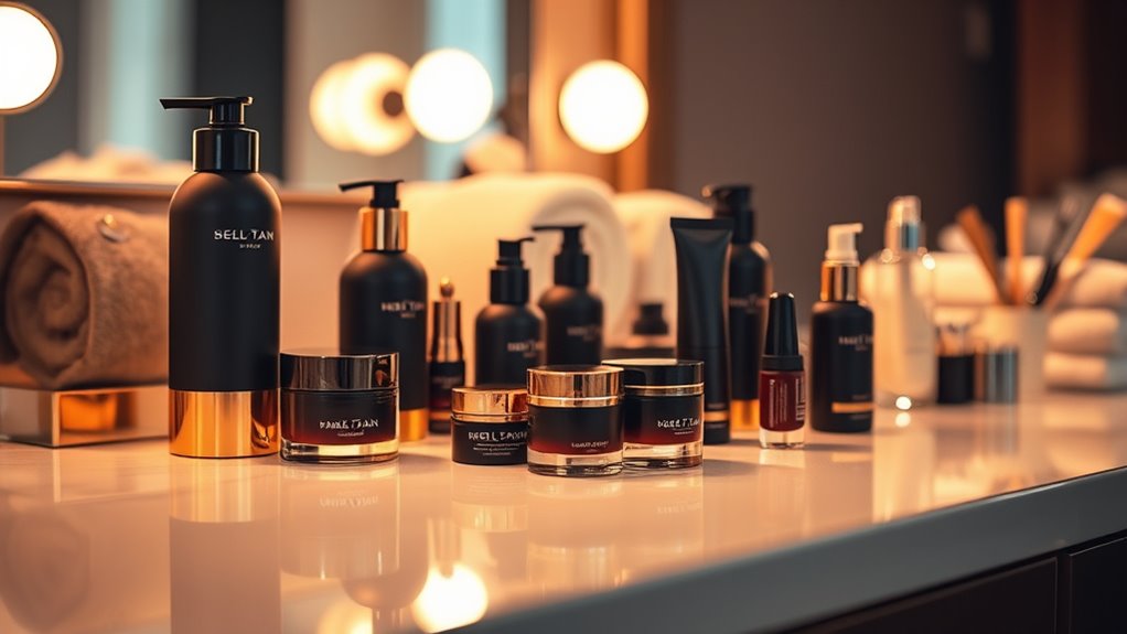 luxury self tanning products