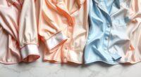 luxury silk pajama sets