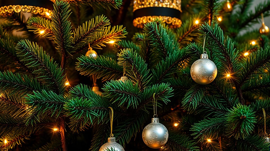 realistic pe pre lit trees