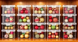 secure holiday ornament containers