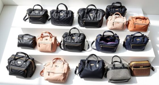 stylish functional diaper bags