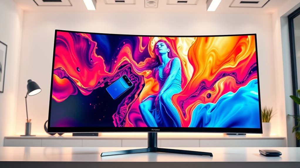 top curved monitors 2025