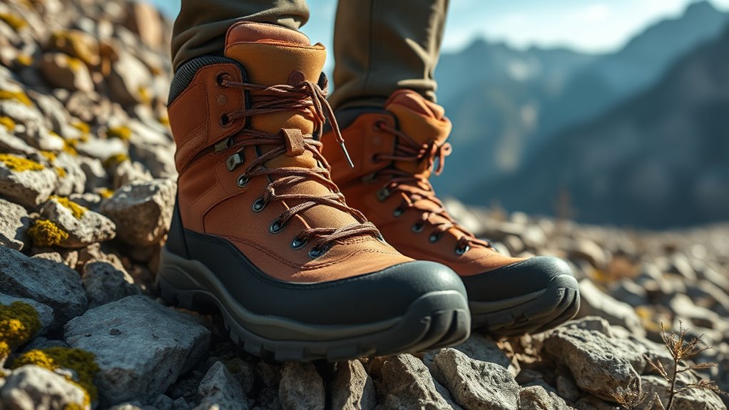 top high end trail hiking boots