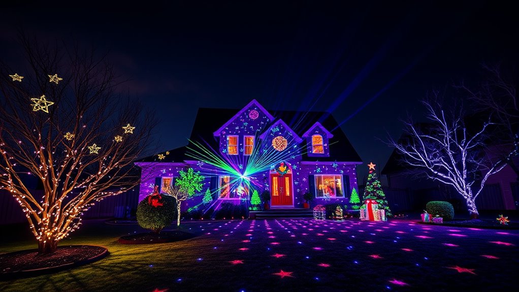 top outdoor christmas light projectors