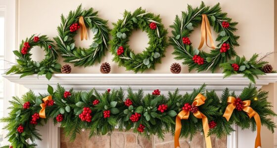 top wreath garland sets