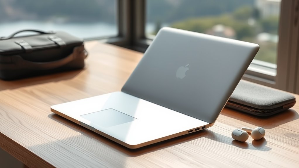 travel friendly silent macbook features