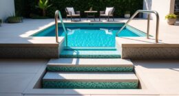 accessible compact pool steps