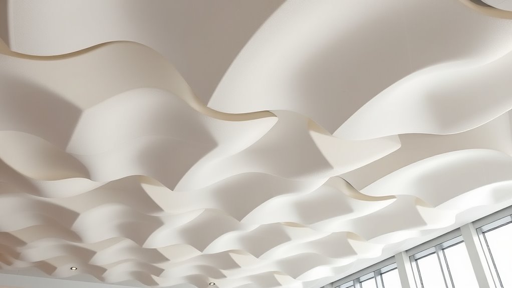 acoustic ceiling cloud panels