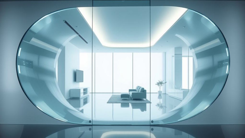 acrylic vs glass walls