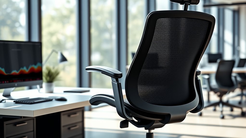 adjustable breathable ergonomic features