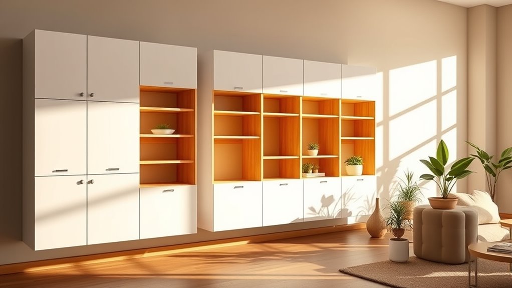 adjustable growth shelving