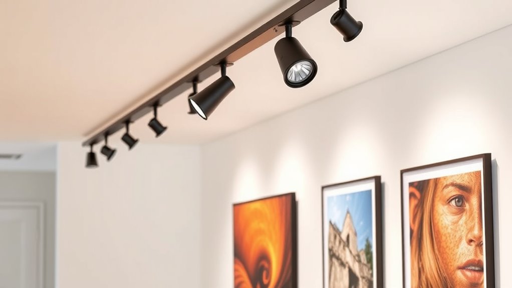 adjustable sleek modern lighting