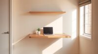 adjustable wall mounted desks