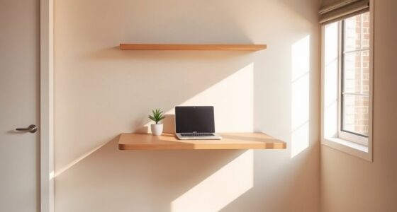 adjustable wall mounted desks