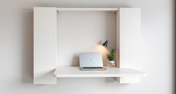 adjustable wall mounted desks