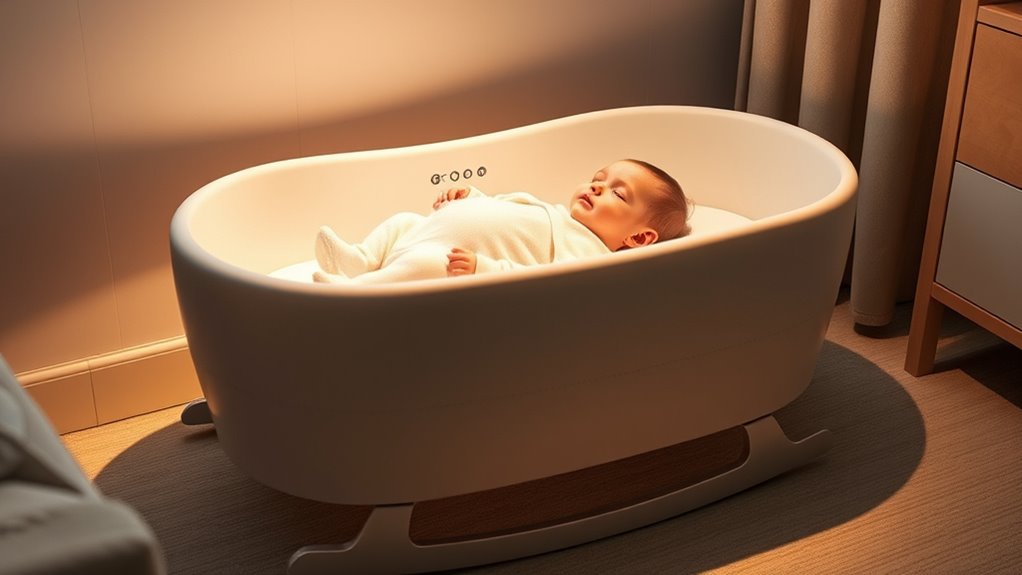 auto rocking bassinet reviews